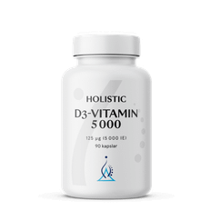 D3-vitamin 5000, 90 kapslar