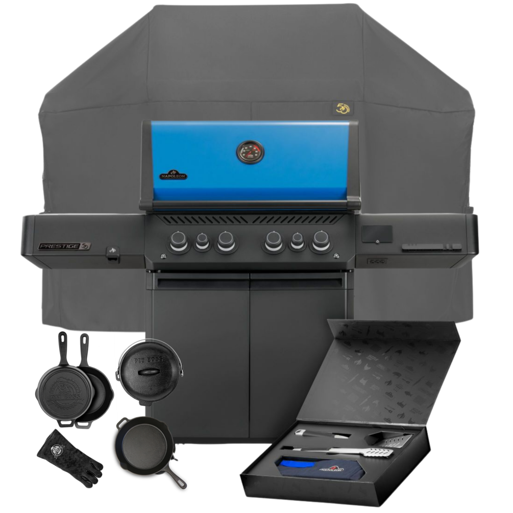 Napoleon Gasgrill SET Prestige VX 500, Connected 50. Jubiläumsedition “Limited Edition”