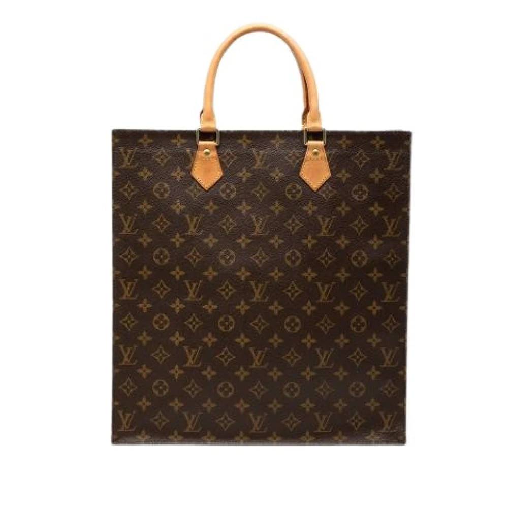 Louis Vuitton Vintage Pre-owned Sac Plat - Vintage - Dame - Brun - ONE SIZE - Læder