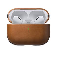 AirPods Pro (2. gen.) Nomad Modern Horween Leather Cover - Tan