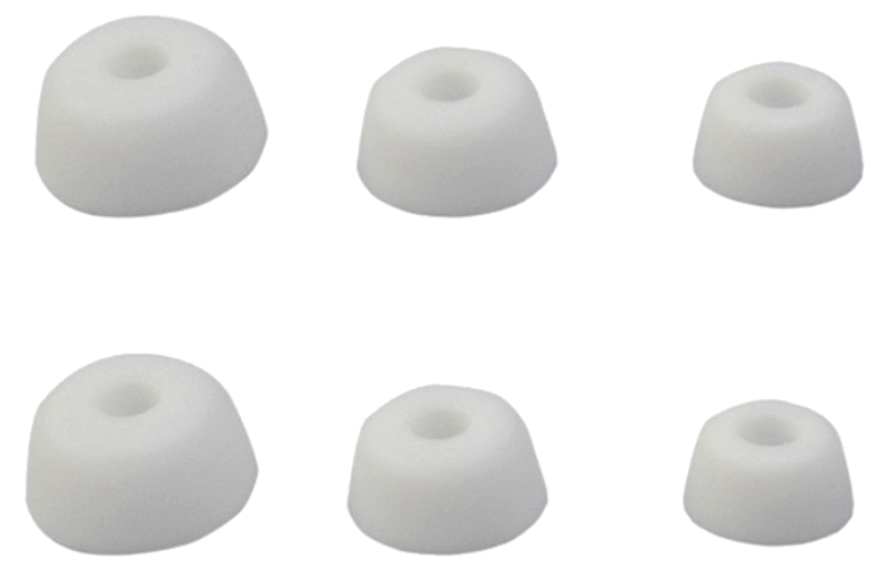 Ørepropper til Jabra Elite 4 Active, hvid - 3-pak