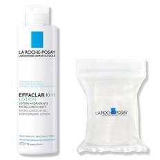 La Roche-Posay Effaclar K+ Toner 200ml + 30 veganska bomullsrondeller, 1 set