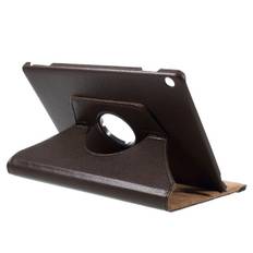 Mediapad M3 lite 8 cover med rotation brun