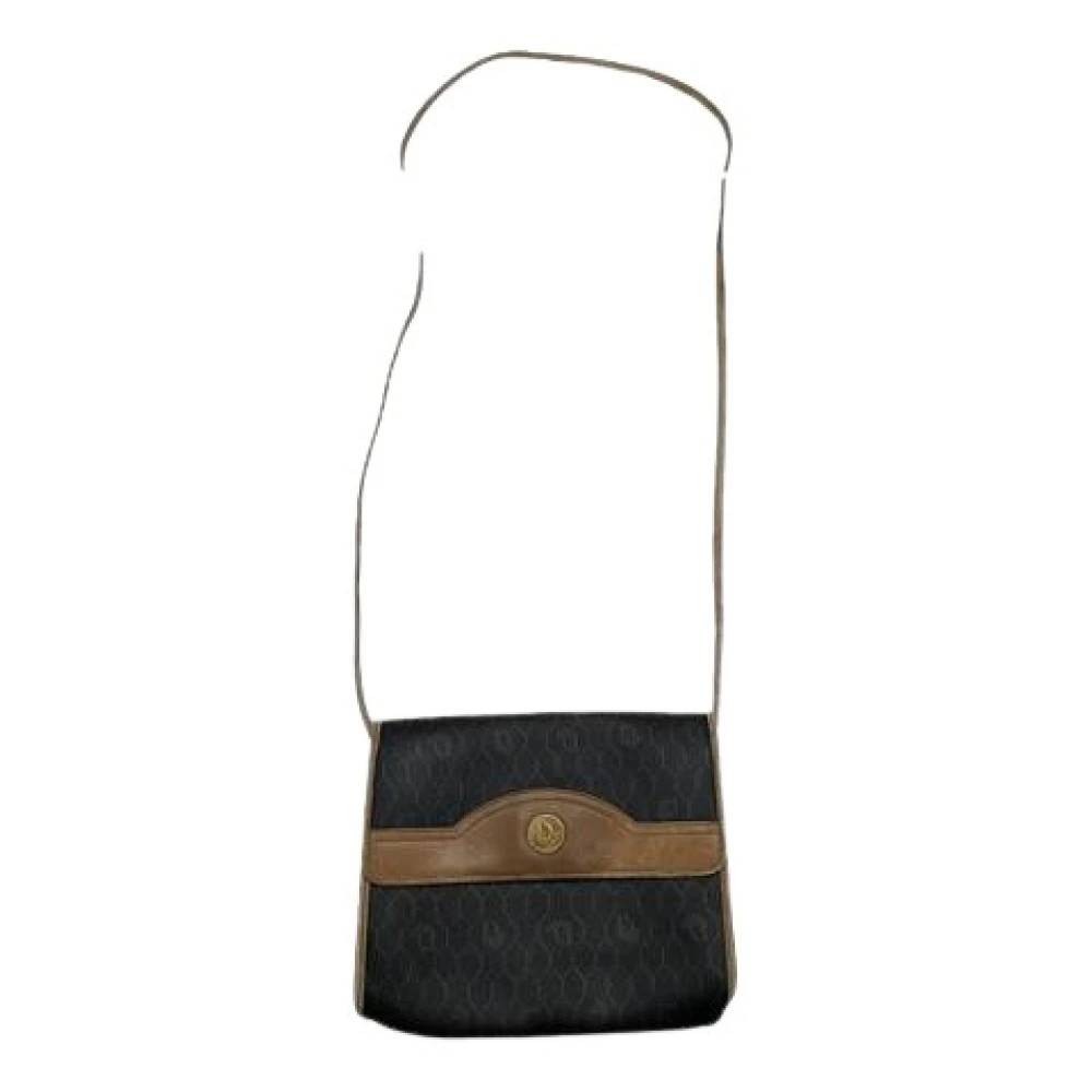 Dior Vintage Pre-owned Leather Cross Body Bag - Vintage - Dame - Sort - ONE SIZE - Læder