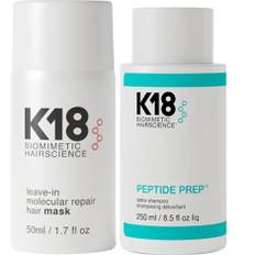 K18 Detox Shampoo & Leave-In Repair Mask 250 + 50 ml