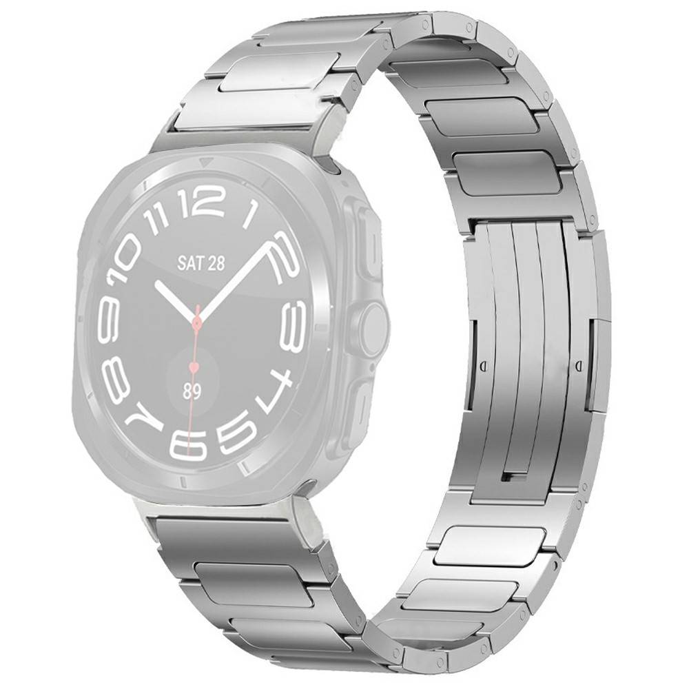 Galaxy Watch Ultra (2025) / 47 mm Armband Steel Titanium