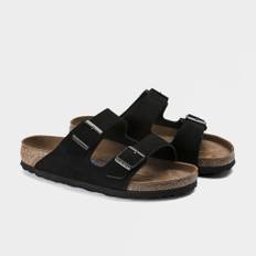 Birkenstock Mens Arizona Regular Soft Footbed Black (951321-BLK)