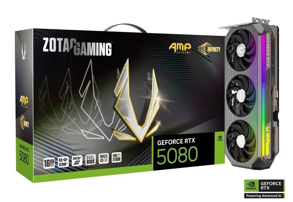 GeForce RTX 5080 AMP Extreme INFINITY 16GB