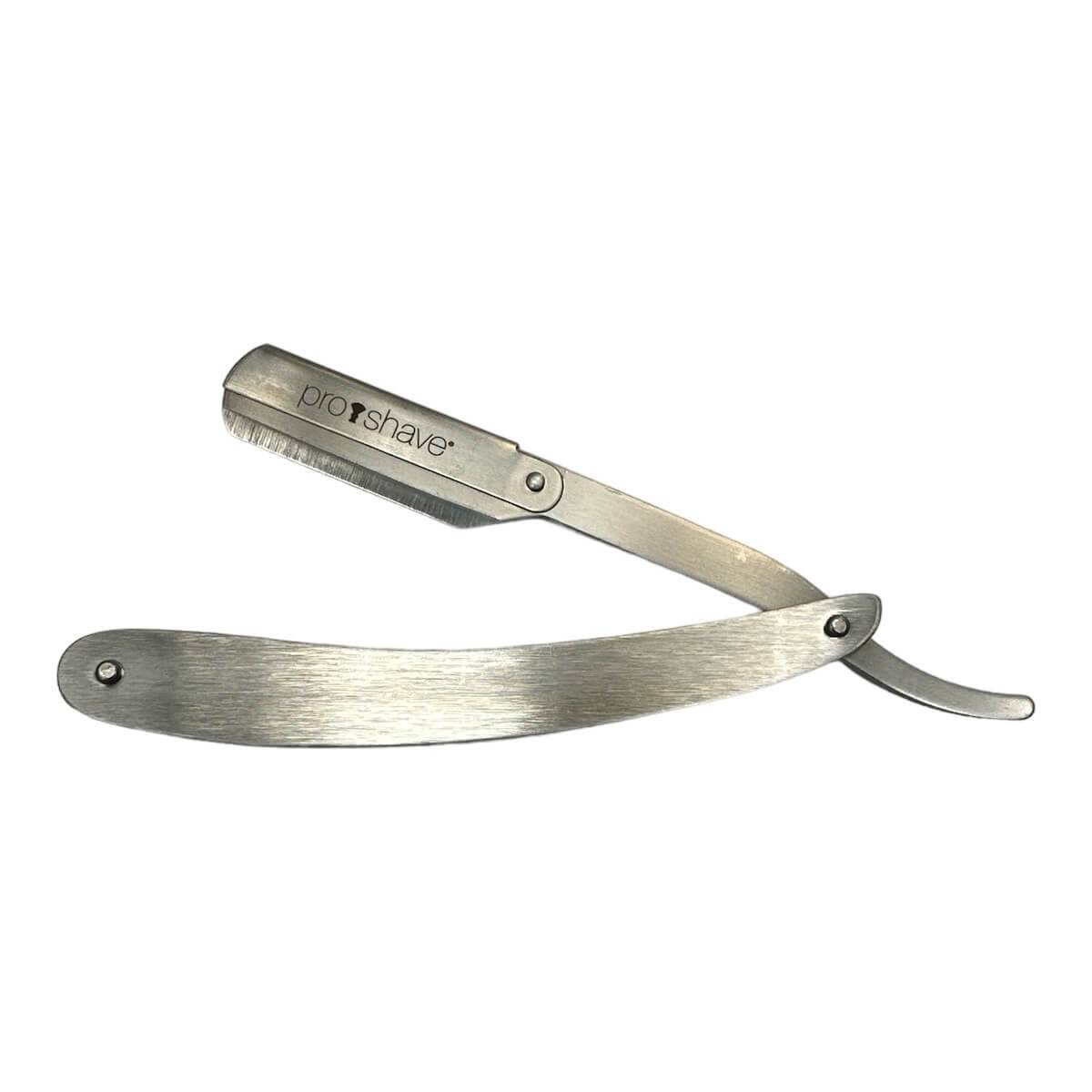 Proshave Straight Razor til udskiftelige blade, S3, Stål.