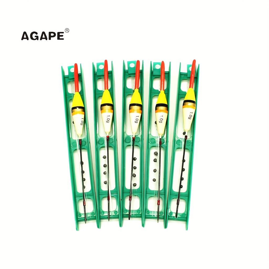 5pcs 1g Carp Fishing Float Bobber Set, Fishing Accessories, Fishing Tackle, Fishing Equipment
