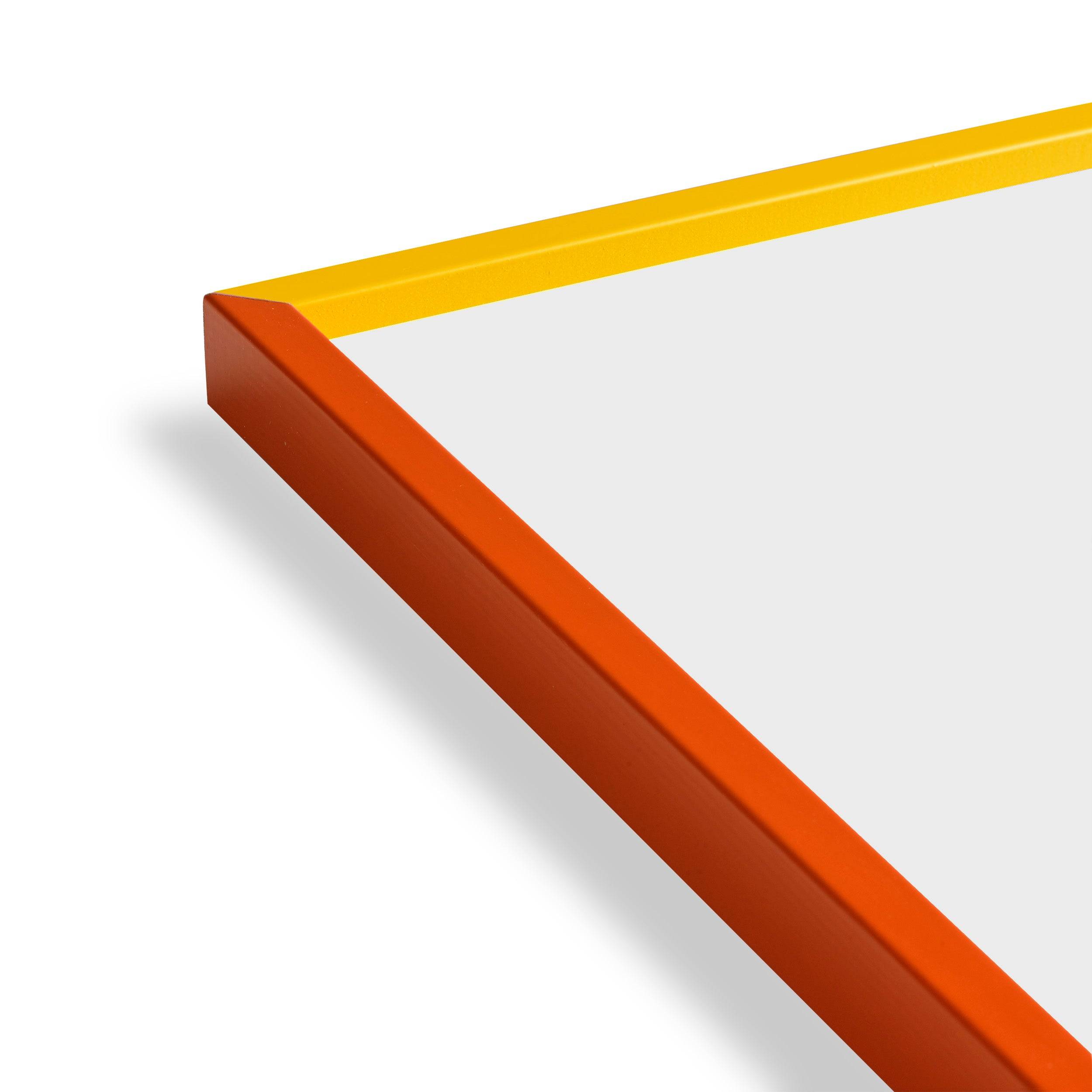Frame - Yellow/Orange timber - 30x40 cm (30x40 cm)
