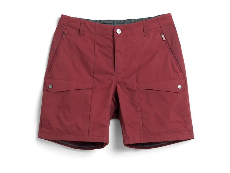S/F RIDER'S HYBRID SHORT DAM - BORDEAUX RED (40)