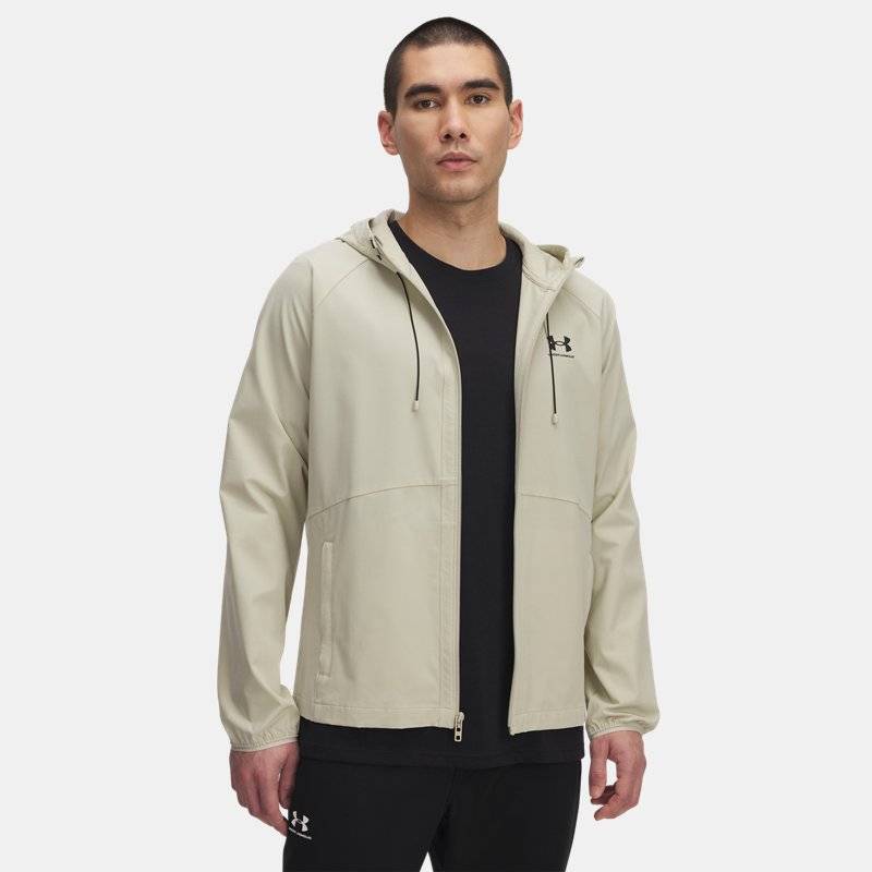 Under Armour Vibe Woven Men's Jacket Khaki Base / Black XS