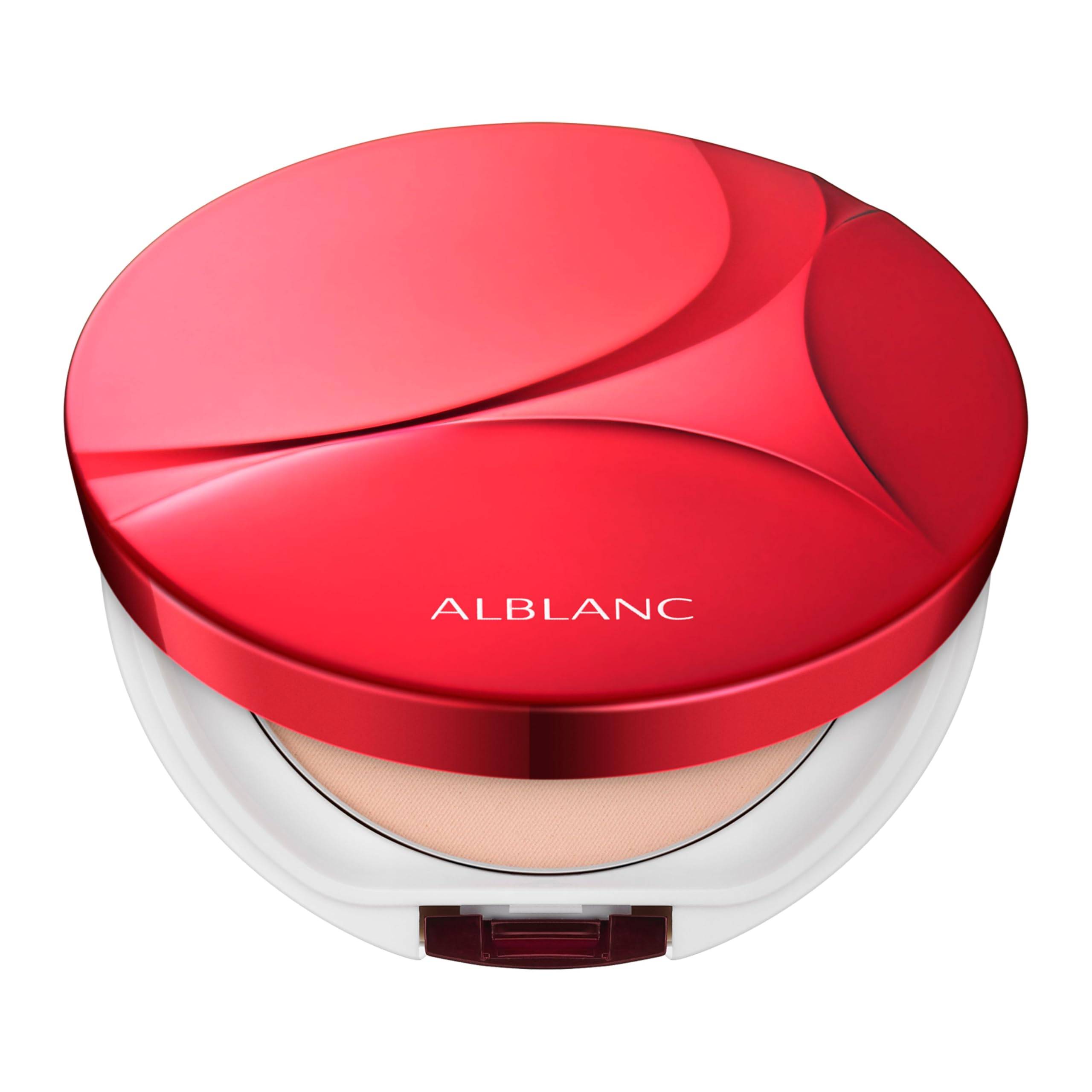 ALBLANC Moisturizing and Beautiful Skin Pressed Powder Compact Case dedicated (with puff)