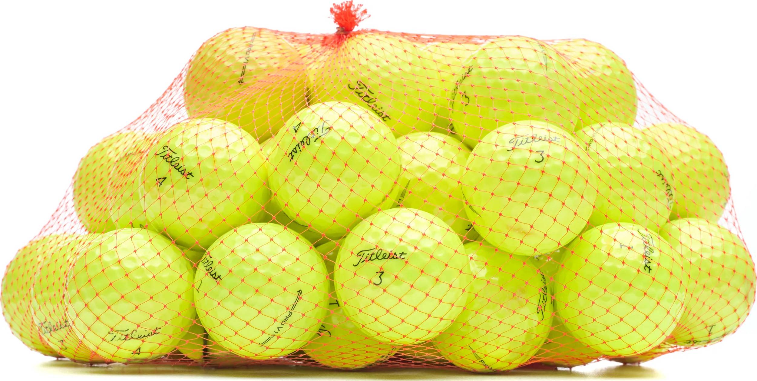 50 Titleist Pro V1 Lakeballs, yellow = 2. Wahl ! =