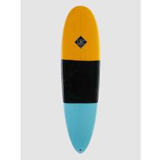 Light Drop Resin Tint Surfboard - 7'2 - orange/black/blue