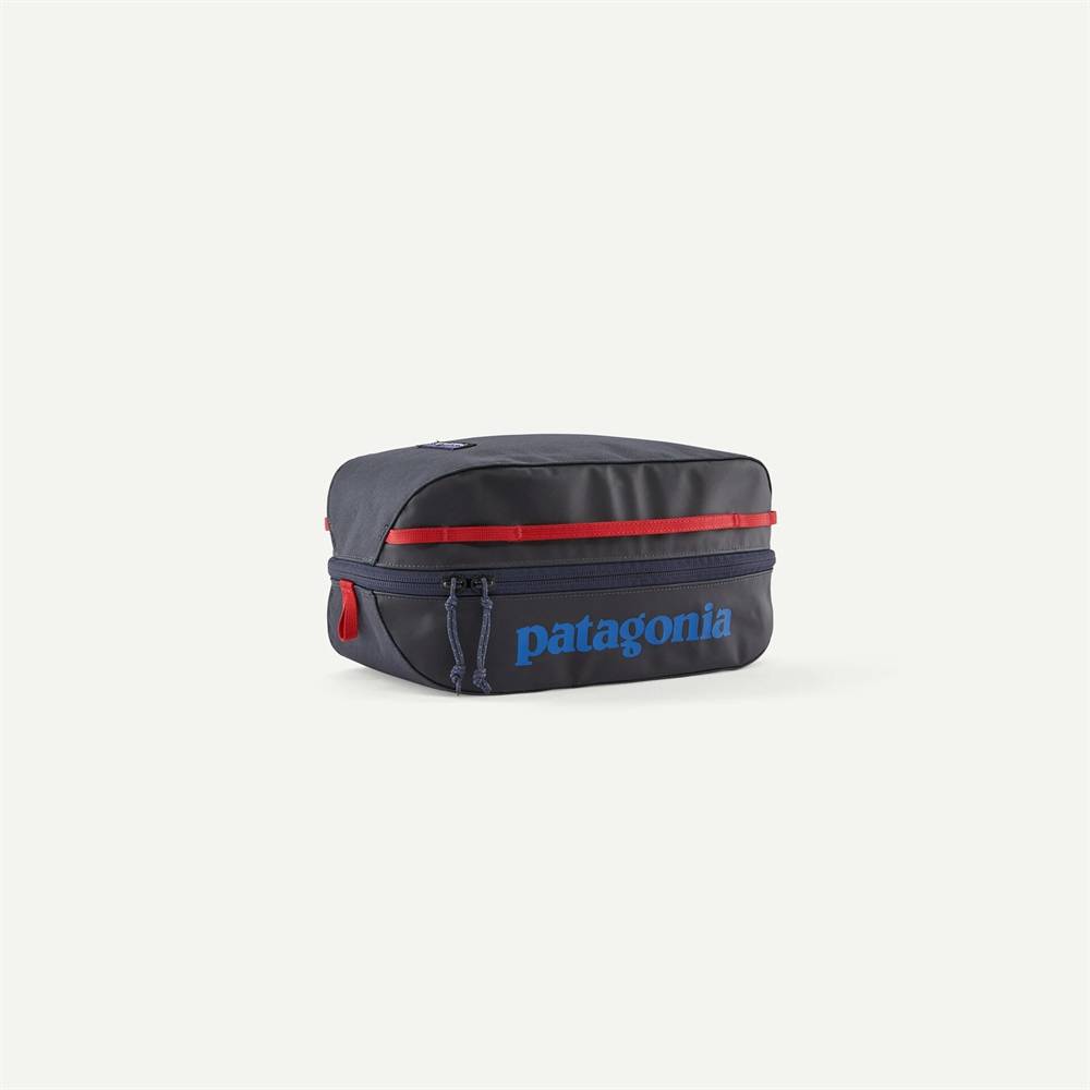 Patagonia Black Hole Cube 6L - Smolder Blue w/Amanita Red.