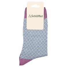 Schoffel Braemar Socks - Pale Blue / 4-7