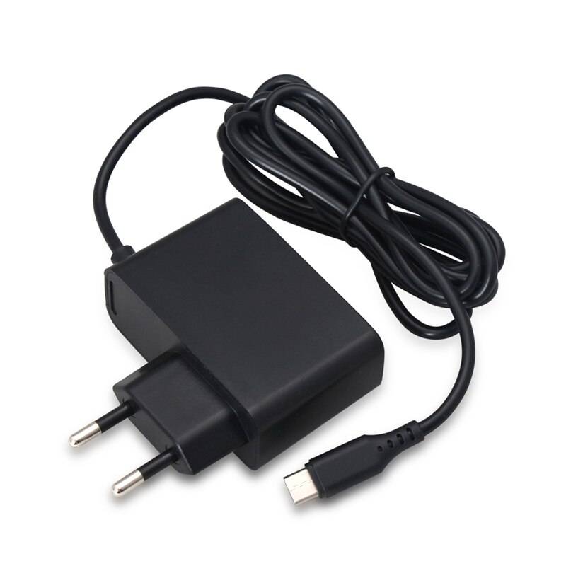 Ac väggadapter laddare för nintend switch ns spelkonsol eu plug laddare adapter laddare strömförsörjning hem resa användning