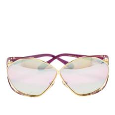 Louis Vuitton Vintage, Pre-owned, Dam, Rosa, ONE Size, Pre-owned Acetat solglasgon