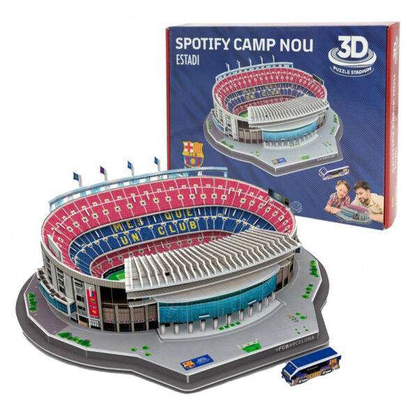 FC Barcelona 3D Stadium Puslespil