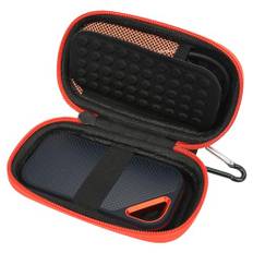 Tasche Hülle für SanDisk Extreme PRO/SanDisk Extreme Portable SSD Exterme SSD, Tragbarer Hart Etui für SanDisk Laufwerke und Micro SD Karte (Black)