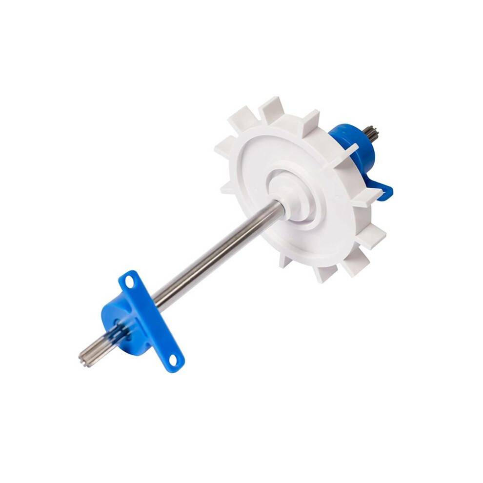 Pool Cleaner Turbine Drive Shaft C86 with 2 Turbine Bearings C80 for 280 Pool Cleaner Drive Shaft Assembly