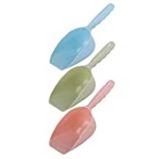 STOBOK Köksskopor 3Pcs Husdjur Mat Skovlar Valp Mat Beh?llare Katt Mat Skedar ? ?rdsredskap Blommapot Shovel Scoop F?r Kattunge Valp Godisskopa