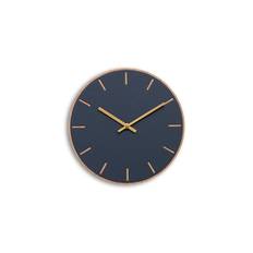 Vægur Ø28 cm - Smokey Blue Eg/Guld Farvet Viser - 2-SORTERING