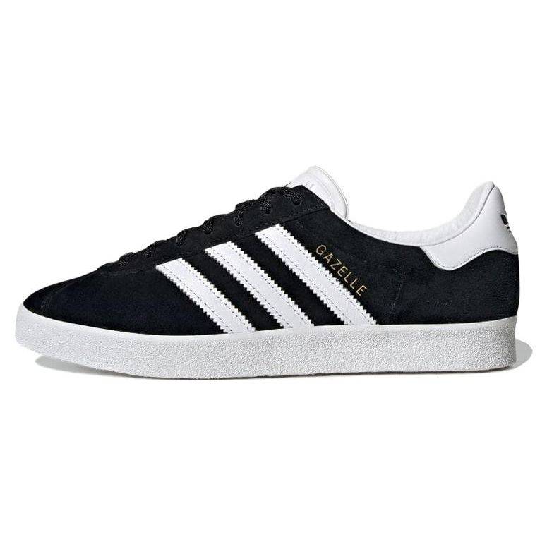 Adidas Gazelle 85 Black White Unisex Sneakers Core-Black Cloud-White Gold-Metallic FZ5594 36