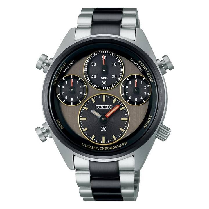 Seiko Prospex SFJ005P1 'Khaki Stripe' Speedtimer Watch - Limited Edition - W24185