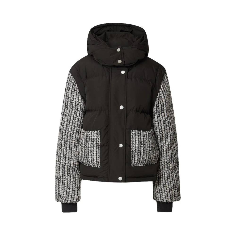 Cloeys - Tweed Puffer Jacka Väst Jackor - Dam - S - Tweed