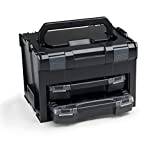 L-BOXX Sortimo verktygsväska-set LS-BOXX 306 svart med 2 x i-BOXX tom | transportsystemverktyg | idealiska verktyg för förvaring