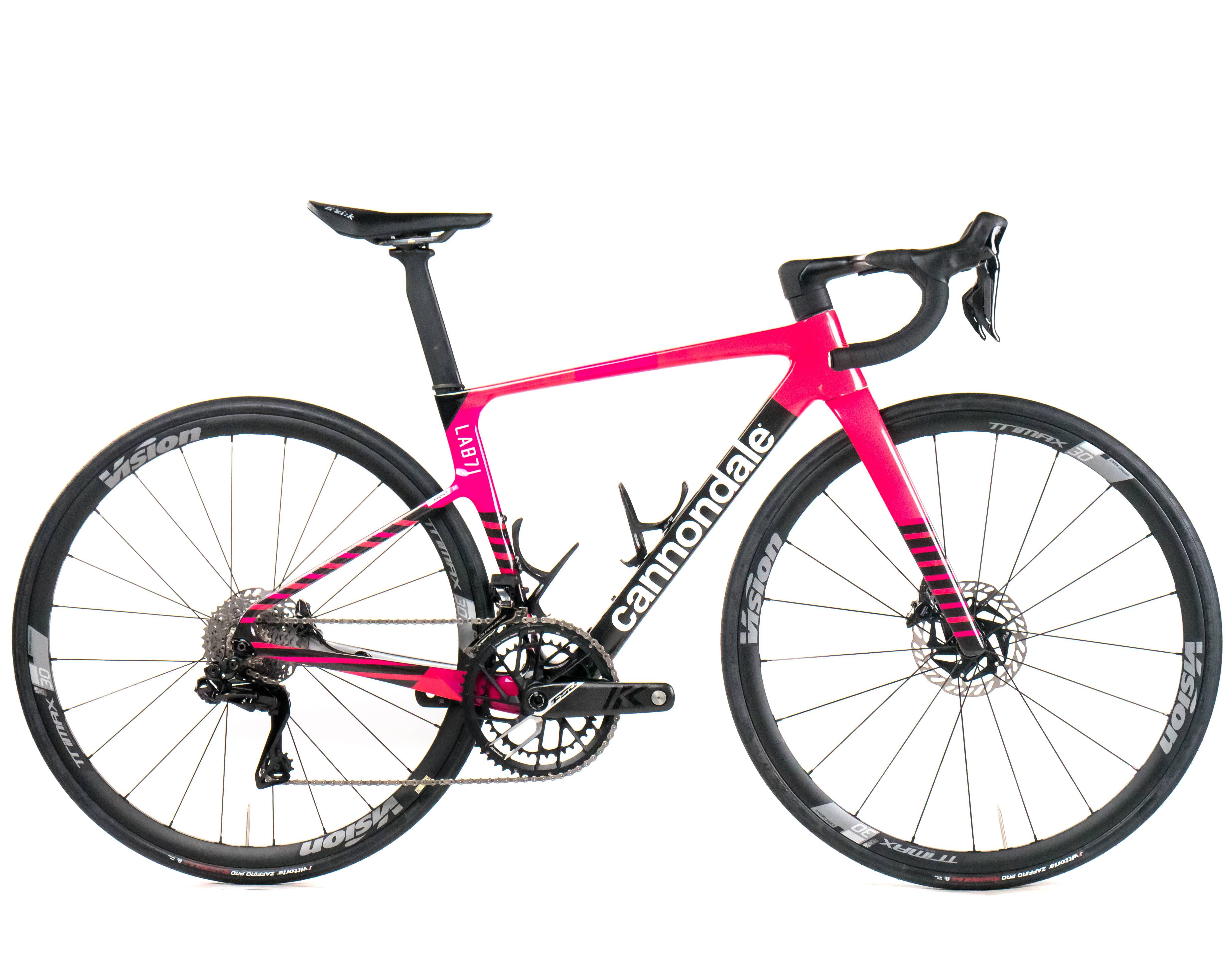 Cannondale Supersix Evo Hi-Mod 2025 Team EF Education-EasyPost Kingma size 48 Shimano Dura-Ace Di2 2x12sp - Bikeroom / 48 / pink - custom paint lab-71 (48)