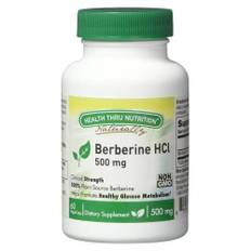 Health Thru Nutrition, Berberine, 500 mg, 60 Veg Caps