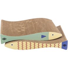 Klösbräda, wellpapp, 40 × 30 × 11 cm, 2-pack, mint/creme