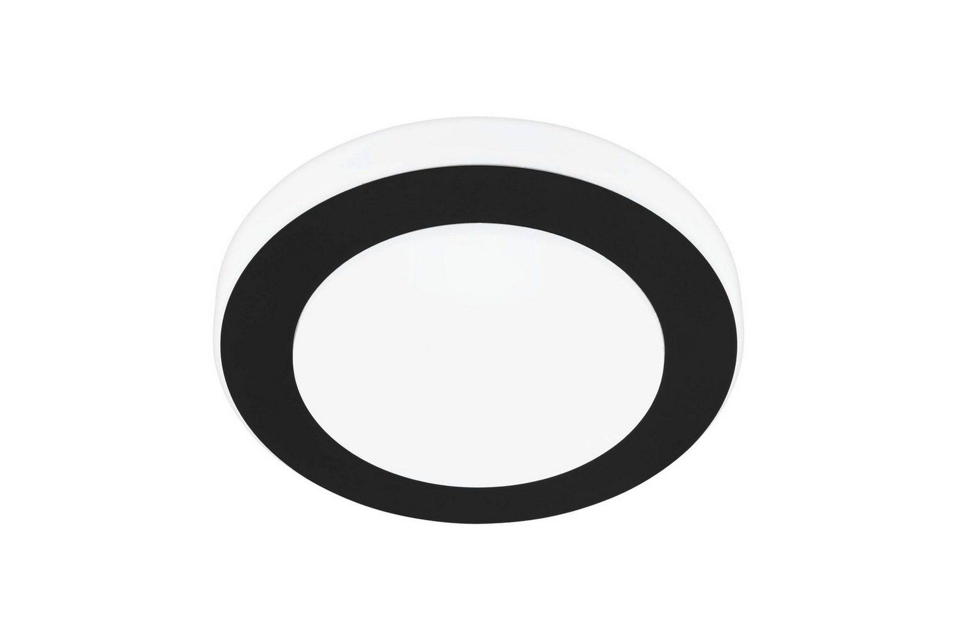 Eglo Vägg-/Taklampa Eglo Led Carpi 300 mm, Svart, Vit - Vit/Svart Badrumsbelysning