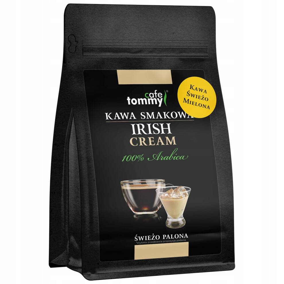 Smagsat malet kaffe IRISH CREAM 250g 100% Arabica Friskristet