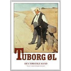 Tuborg manden - 50x70 cm
