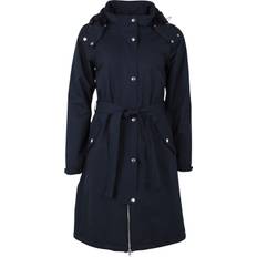 Danefæ Danebornholm Winter Rain Dk Navy Kvinde Dark Navy Regnjakker Str XXXL - hos Magasin