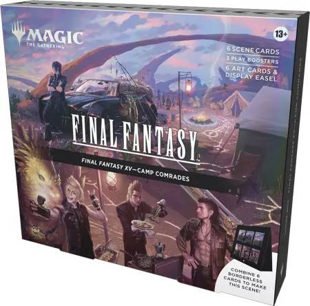 Magic Final Fantasy Scene Box Camp Comrades from FF15