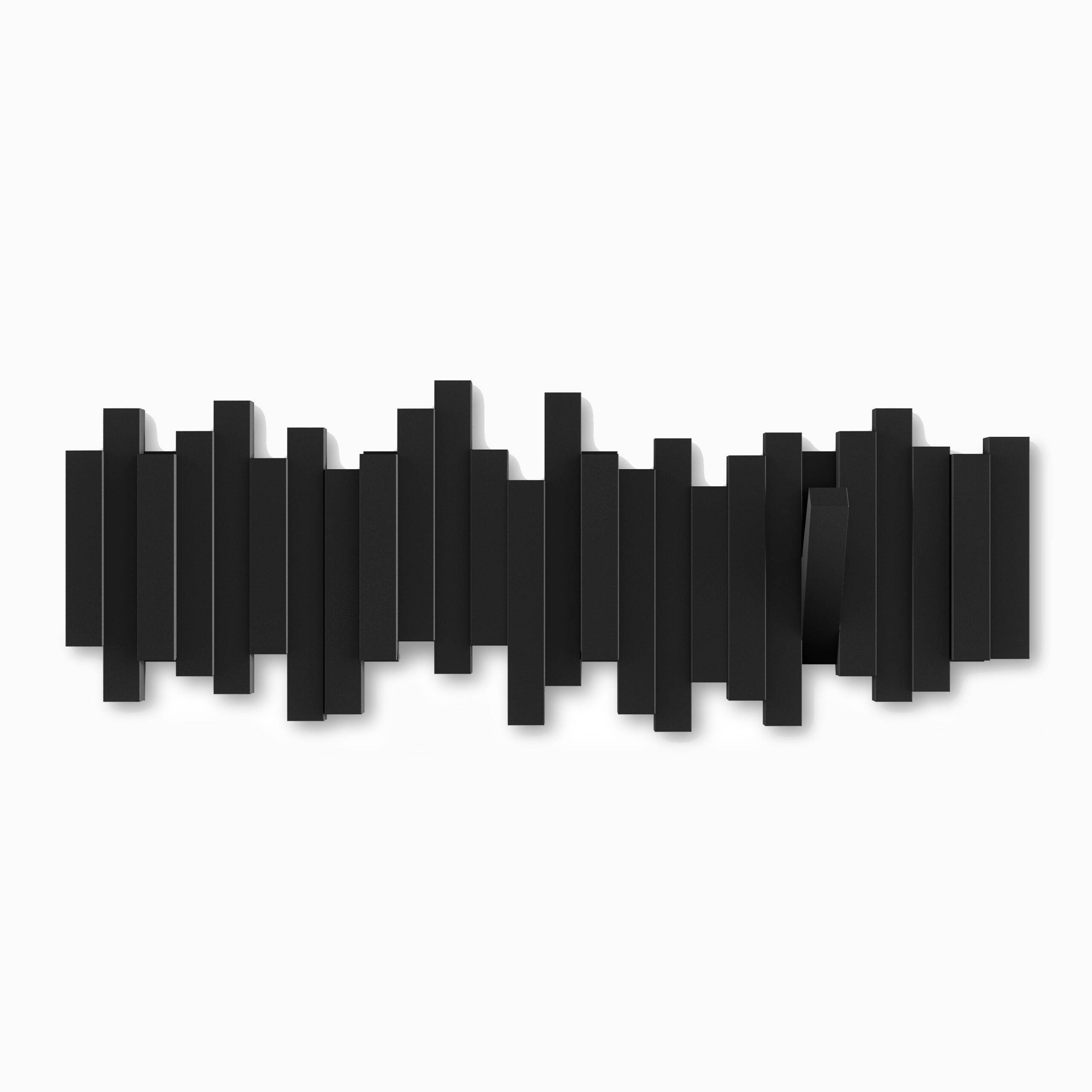 Umbra Knagerække med 5 knager - Natur - 18cm x 50cm x 2,8cm - Barbara