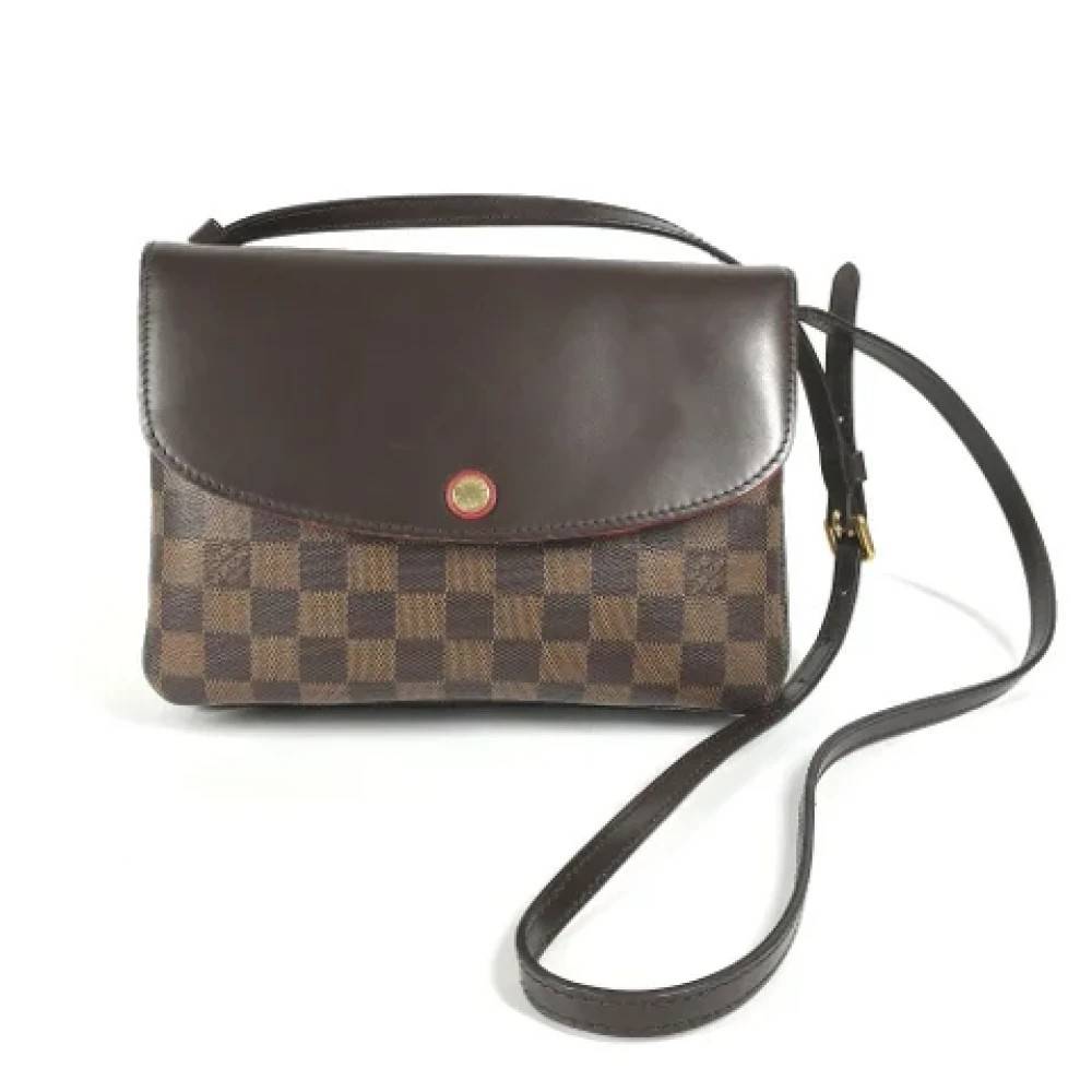 Louis Vuitton Vintage Pre-owned canvas tasker - Vintage - Dame - Brun - ONE SIZE -