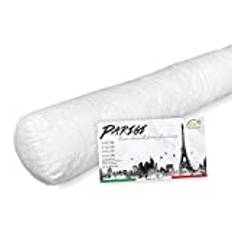 Tex family GUANCIALE Paris-kudde cylindrisk fransk tub lång tub i 4 storlekar - cm 120