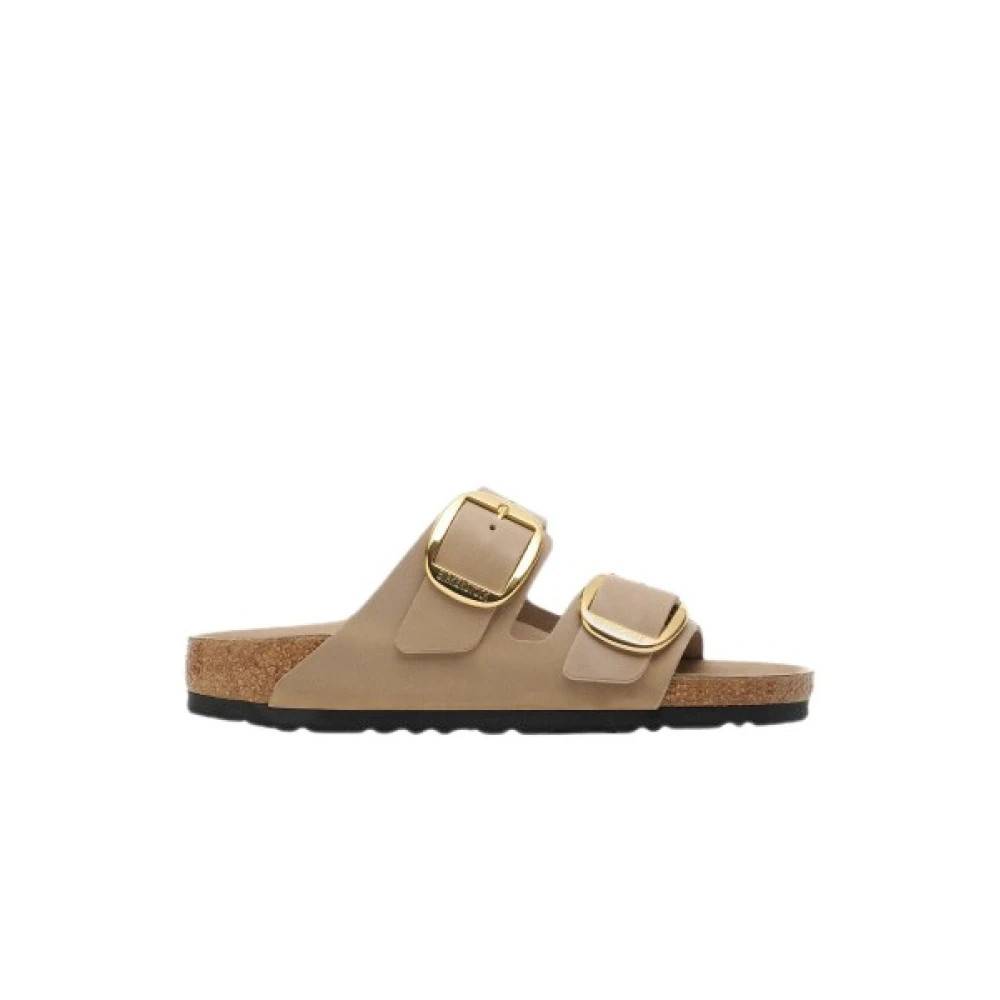 Birkenstock Arizona Big Buckle Narrow Fit - Sko - Dame - Brun - 38 EU - Læder