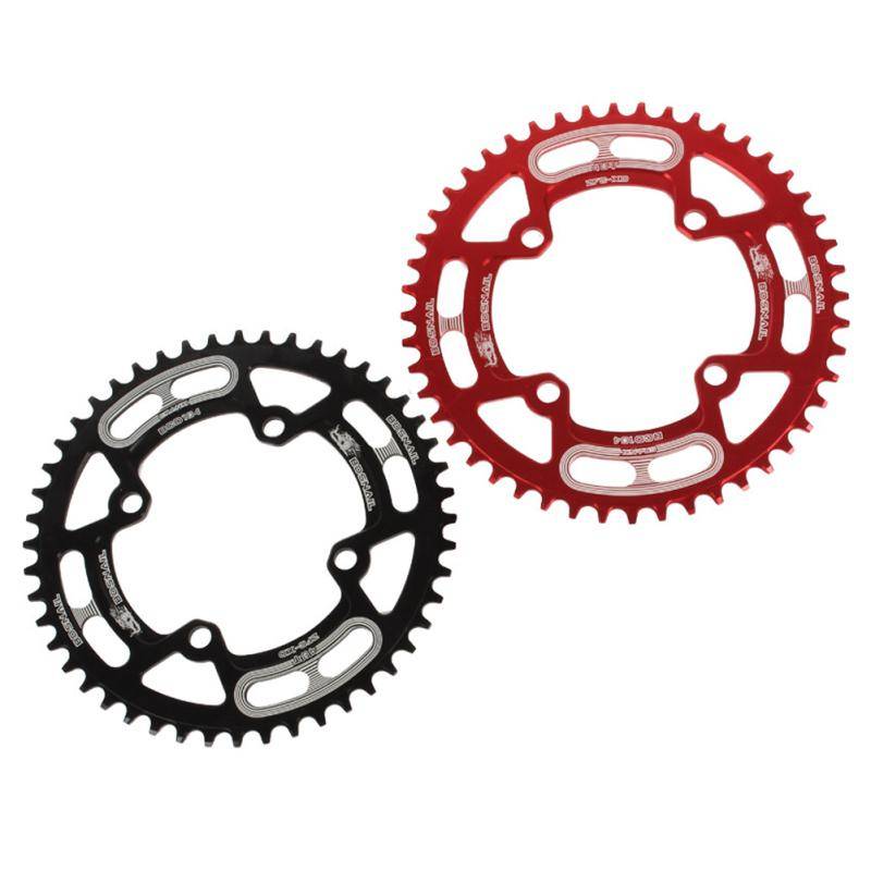 44T/46T/48T/50T/52T Mountain Bicycle Chainwheel MTB cykel vevsats Aluminium Smal Bred Kedjering BCD