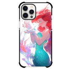 The Little Mermaid Ariel Phone Case For iPhone Samsung Galaxy Pixel OnePlus Vivo Xiaomi Asus Sony Motorola Nokia - Ariel Look At Water Watercolor Art