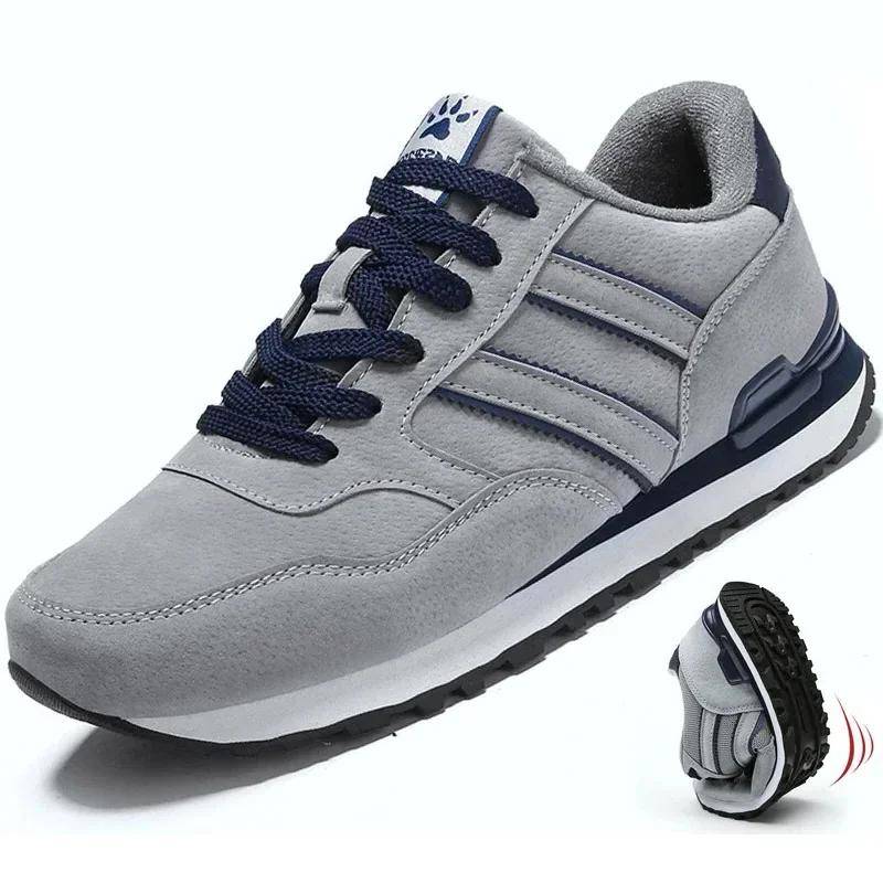 Märkessneakers Herr Utomhusskor Löparskor Hög Kvalitet Snörskor Herr Casual Skor Mode Bekväma Promenadskor Tenis Hombres cm