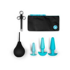 B-Vibe - Anal Training & Education Set Blue