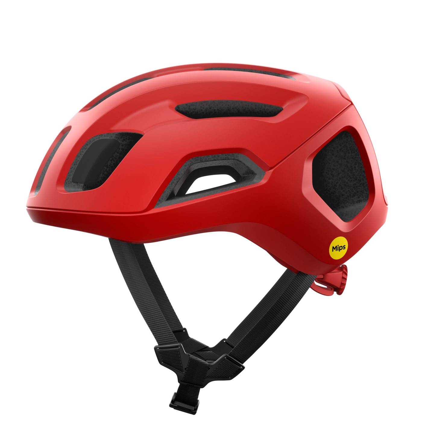 POC Ventral Air Mips Hjälm Prismane Red Matt, Str. M - Röd (M)